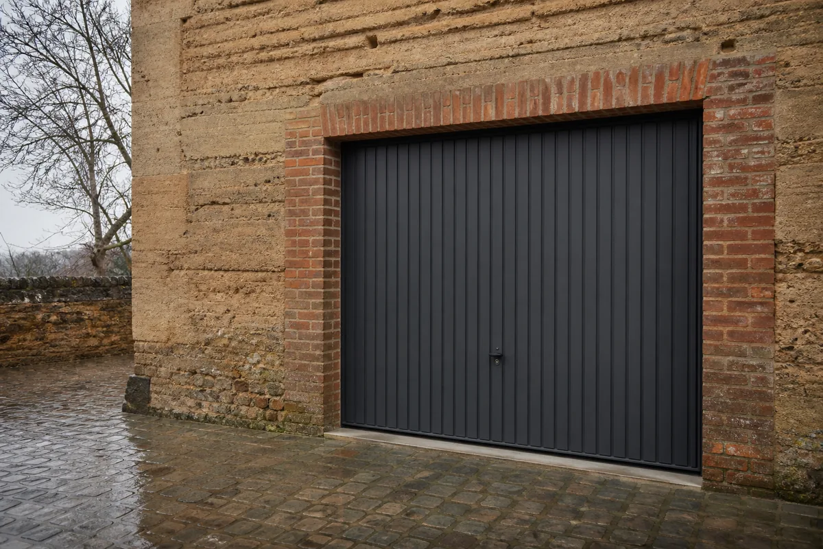 Porte de garage basculante industrielle : réparer ou changer